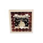 Flower Gift Packing Boxes Cardboard Boxe Flower Rose Box 20x20x5 Cm Size