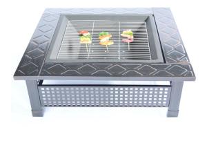 Quality Villa country yard 34 inch wood fire pit fireplace needfire fire grill charcoal BBQ grill wholesale