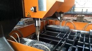 Quality Metal Flange CNC Drilling Machine with Double Spindle Heads wholesale