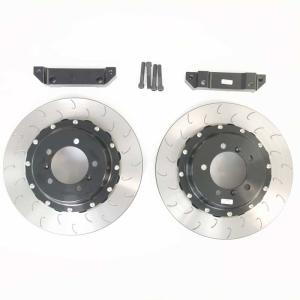 Quality CNC Aluminum Auto Brake Discs 380*28mm Center Bell Bracket For Porsche 991 Rear wholesale