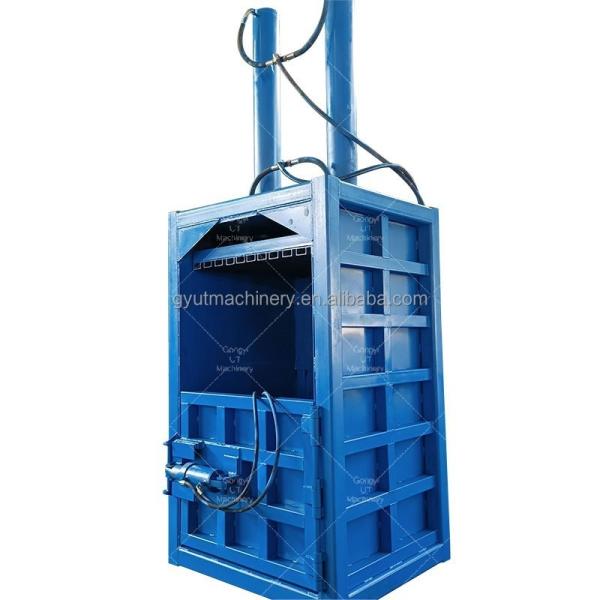 Stand-up Pouch Packaging Type Carton Compress Baling Machine for Waste Paper
