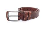 Outdoor Retro Needle Buckle 3.8cm Mens Casual Leather Belt