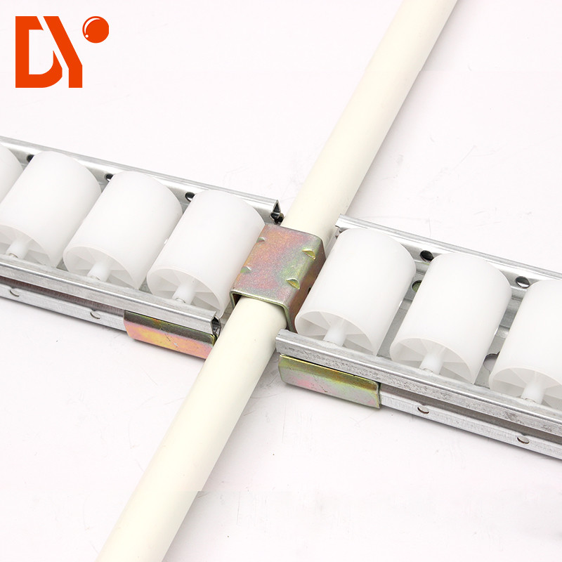 Lean Pipe Plastic Roller Track Extension Type Corrosion Resistance Custom Made