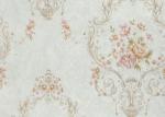 Damask Interiors Europe Wallpaper , Soundproof British Style Wallpaper with