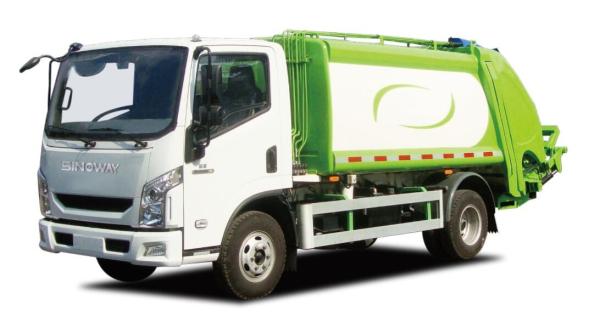2.79L Displacement Waste Management Recycling Truck Automated Trash Truck Easy