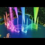 Outdoor Lighting Large Music Dancing Fountain Music Control