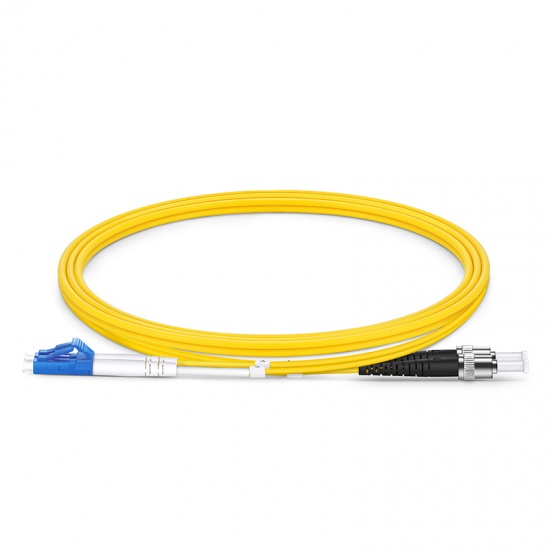 1.5m Simplex Waterproof LC-ST Single-Mode Pigtail Fiber for Telecommunication Networks