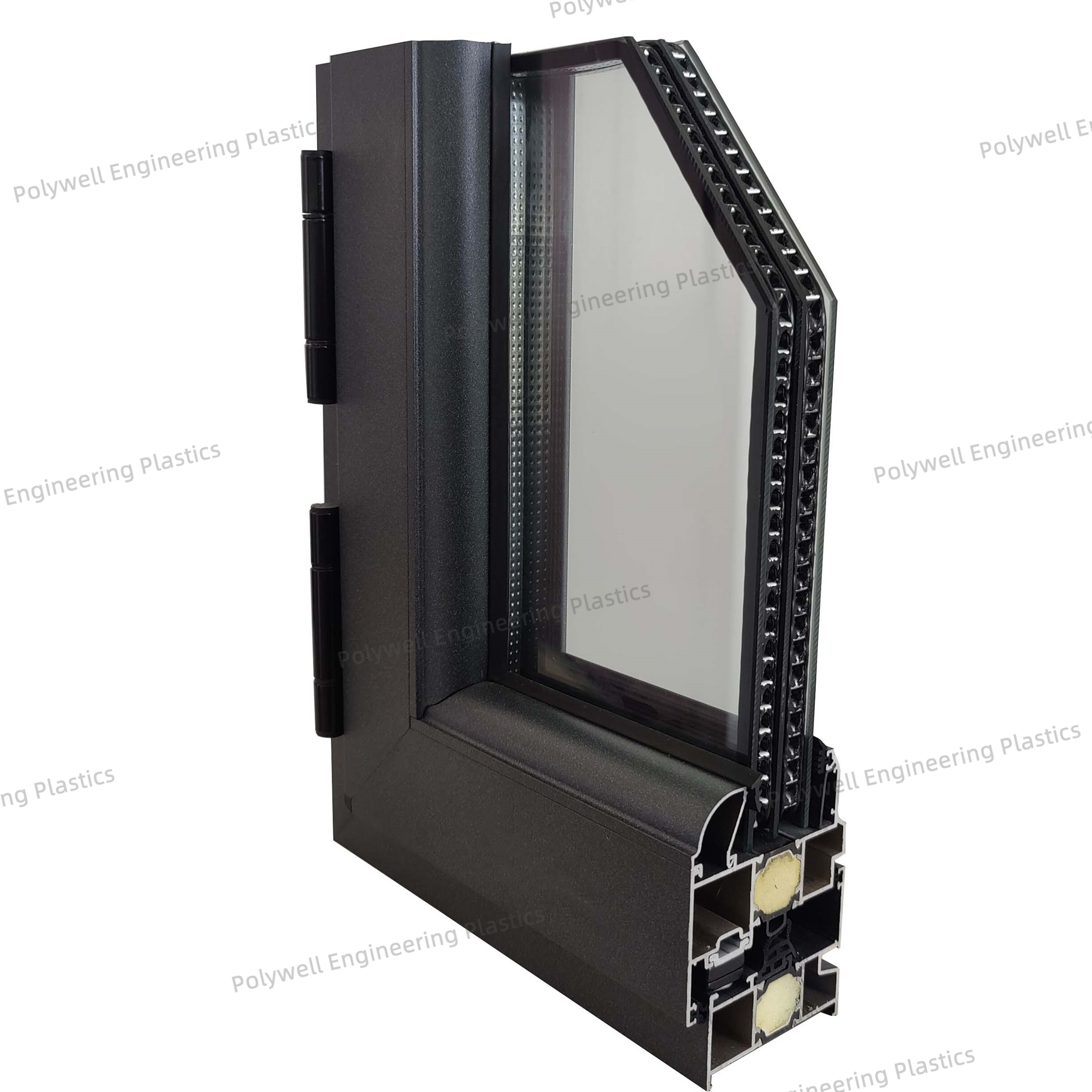 Polyamide PA66 Thermal Break Strip Extrusion Line Heat Insulation Profile Forming Extruder Machine