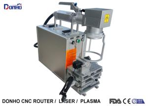 Quality 30W Light Weight Fiber Laser Marking Machine , Portable Laser Marker Long Life wholesale