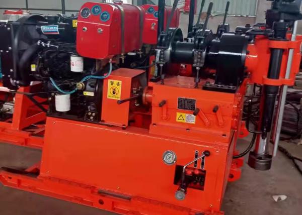 GY 200 Exploration Engineering Hydraulic Borewell Machine Customized 300 Meters