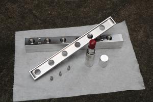 Quality 6 Holes Vermicelli Professional Lipstick Mold CE ISO Certificated wholesale