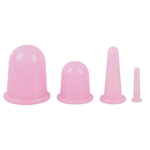 Quality Silicone Vacuum Acupuncture Cupping Cups Set Eco Friendly wholesale