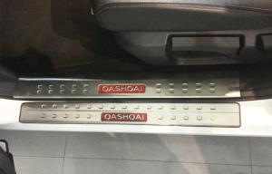 Quality Nissan Qashqai 2014 2015 2016 Side Door Sill Plates / Stainless Steel Scuff Plate wholesale