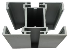 Quality Standard Aluminum Extrusion Profiles , Extruded Aluminium Radiator Parts wholesale