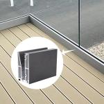 LED Light U Channel For Glass Railing 5-10 Year Guarantee 12-18mm Glass