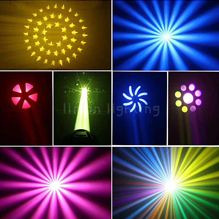 High Quality Double Prisms Rotating 17R 350w Sharpy Beam Moving Head Light