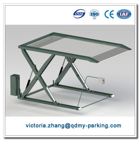 Two Vehicle Car Parking Lift China Scissor Mechanical Electric Scissor Lift