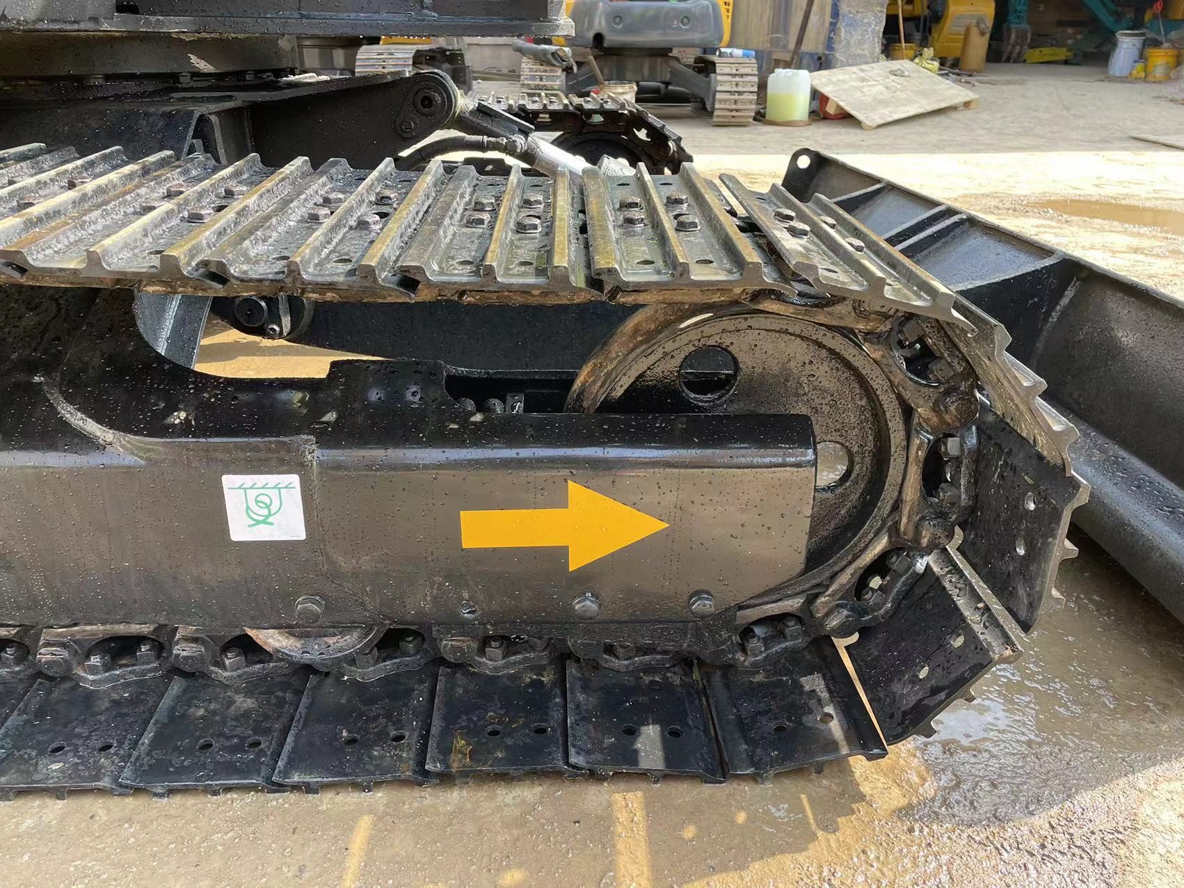5ton Used Yanmar Vio55-5B Crawler Excavator With 0.135m3 Bucket Capacity