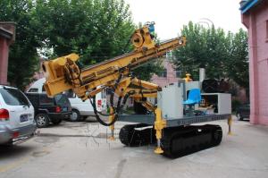 Quality Hydraulic Type Engineering Tunneling Construction Drilling Rig For Shed Pipe 50m wholesale