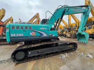 Quality Original 80% New Kobelco SK200-8 Hydraulic Crawer Excavator Secondhand Digger SK200-8 SK200-7 SK220-8 wholesale