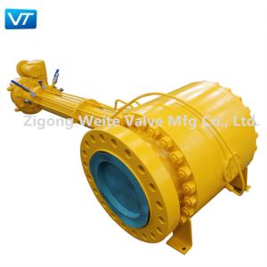 Quality Forged Steel Fully Welded Ball Valve BS 6755 For Natural Gas Pipeline wholesale