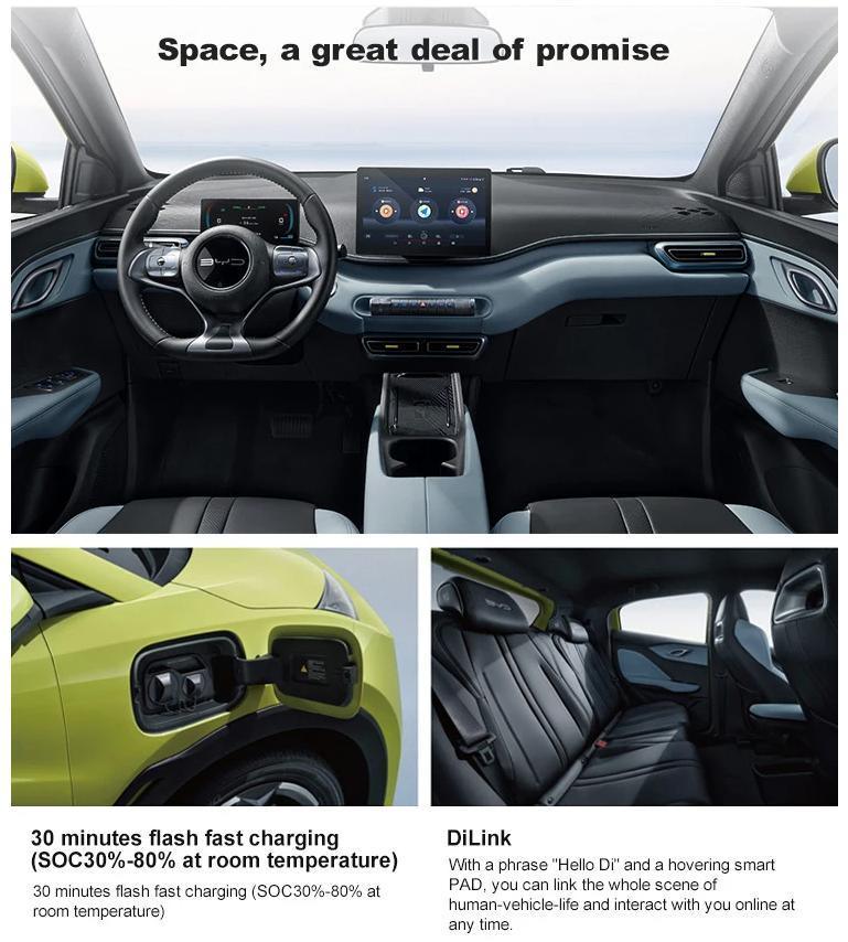 2024 Industrial Byd Seagull EV Charging Electric Vehicle China Supplier Byd Qin Han Tang Yuan Electric Car Byd Seagull