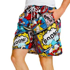 Quality Breathable Quick-Dry Beachwear Bottom Pants Trunk Board Surf Shorts for Men and Women wholesale