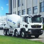 10cbm 350HP Diesel Concrete Mixer Truck With Sinotruk HOWO Tx 8X4 Heavy Duty