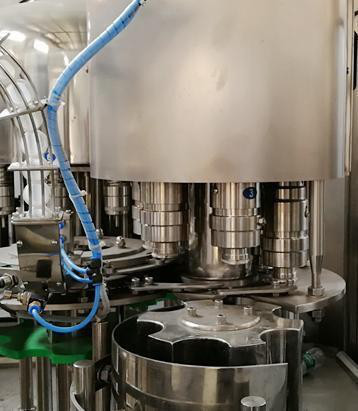 Electric Driven 5L Pure Water Filling Machine Grayity Filling
