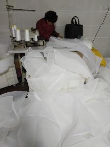Quality 1/0.5/5/200 White Micron Filter Bag / Industry PP PE Liquid Filter Bag wholesale