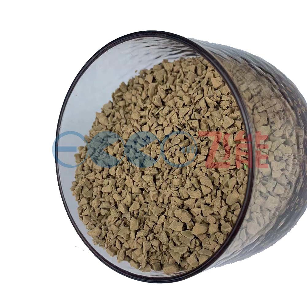 Brown Color Rubber Granules EPDM IAAF MSDS Approved