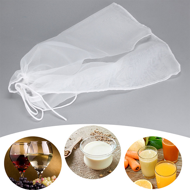 Nylon Polyester Barrel Shaped Mesh Filter Bags For Gallon Barrels Of Various Sizes