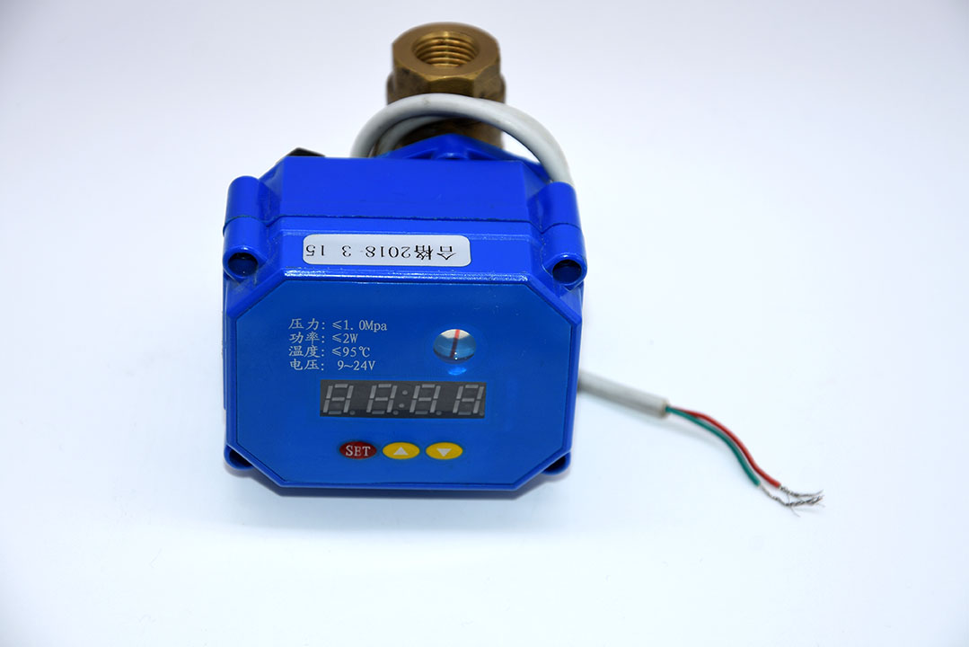 Miniature Electric Dn8 Brass Motorized Ball Valve With Switch