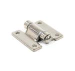 Cold Rolled Steel Door Strap Hinge 35mm Kitchen Bathroom