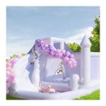 Custom Logo Printed Commercial Bouncy Castle Wedding Inflatable Bounce House
