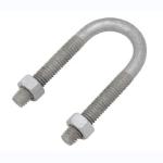 35KN Electric Power Fittings HDG U Bolt 80MM - 140MM