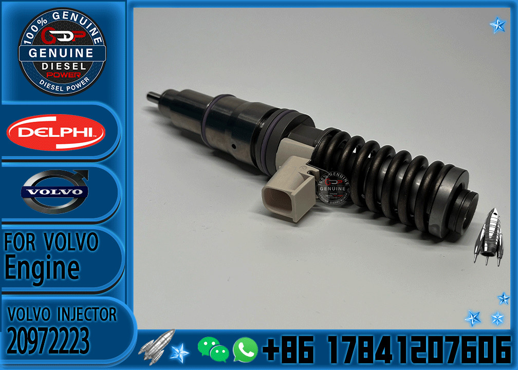 Diesel Fuel Injector 20972223 BEBE4D16003 20972222 BEBE4D16004 20972224 BEBE4D16002 For D13 D13A D13C Engine