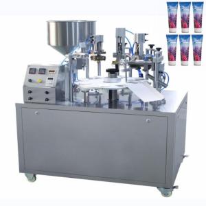 Quality Rotary Ointment Cosmetic Cream Soft Tube Filling And Sealing Machine Heat Sealing Packaging Machine wholesale
