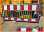 European Standard Road Safety 2000mm Plastic Traffic Barrier / Plastic Safety