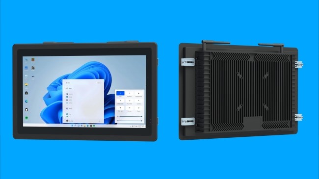 15.6-Inch Sleek Windows Touch Screen for Factory Monitoring and Digital Signage