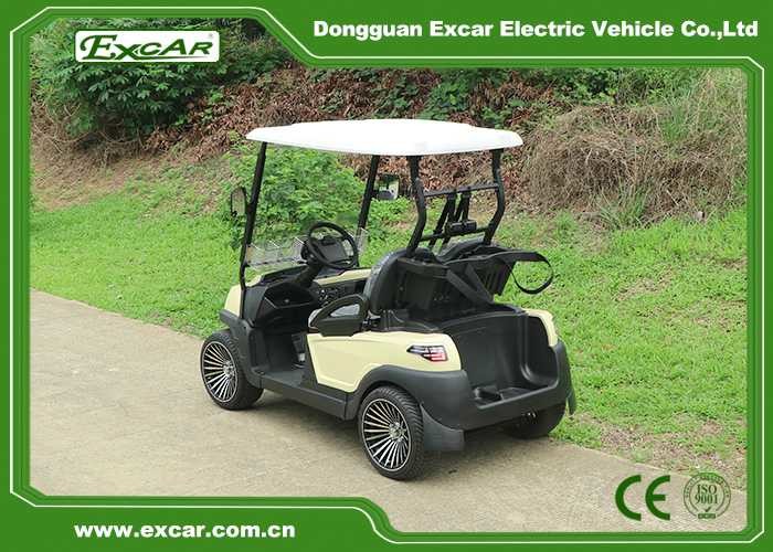 Excar Color Customized Electric Golf Cart 2 Seats Off Road Club Car