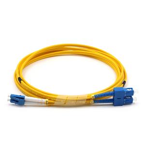 Quality Duplex Fiber Optic Patch Cord Single Mode 9/125 OS2 LSZH Armored Patch Cable 3.0mm wholesale