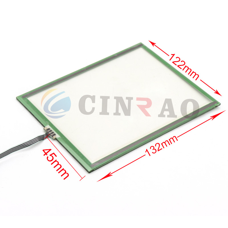 132*122mm Fujitsu Touch Panel LCD Digitizer 4 Pin For Car Auto Parts