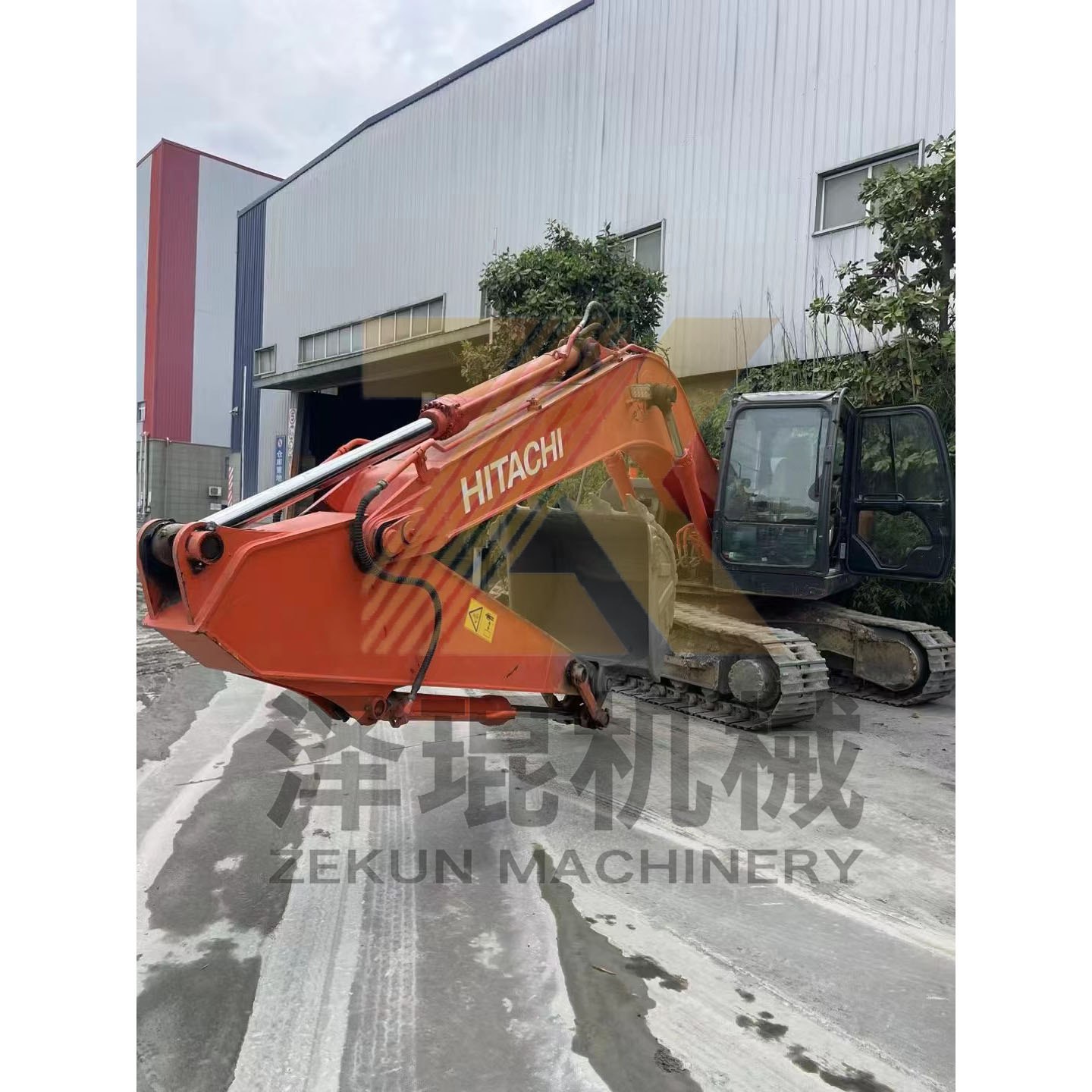 Used Hitachi ZX200-3 ZX200-5 SH200-5 CX210B Second-Hand Excavator in Good Condition