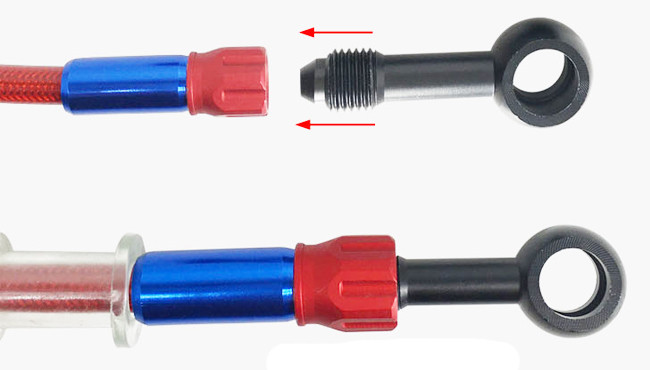 Thread Brake Hose Banjo Fitting Single Banjo Bolt M18 x 1.5