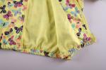Size 4 6 8 10 12 Girls Print Jacket With Leftover Design