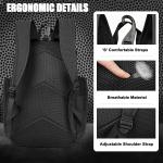 BASKETBALL BACKPACK LARGE SPORTS BAG, GYM BAG WITH BALL COMPARTMENT AND SHOE