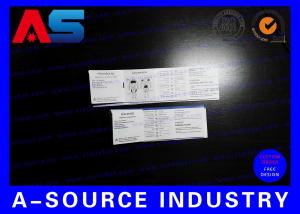 China Boldenon Medication Product Insert Printing Empty Sterile Vials 10ml pharmaceutical peptide packaging boxes labels on sale