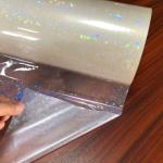 BOPP Holographic Film Roll Moisture Proof Hot Lamination Process