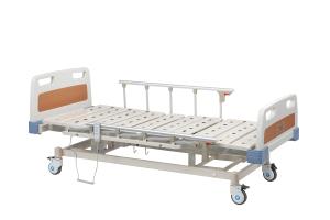 Quality OEM Medical Adjustable Bed For Patients , Aluminum Alloy Protective Railing wholesale